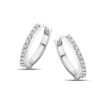 Passion Ohrringe x klein - Sterlingsilber - Zirkonia